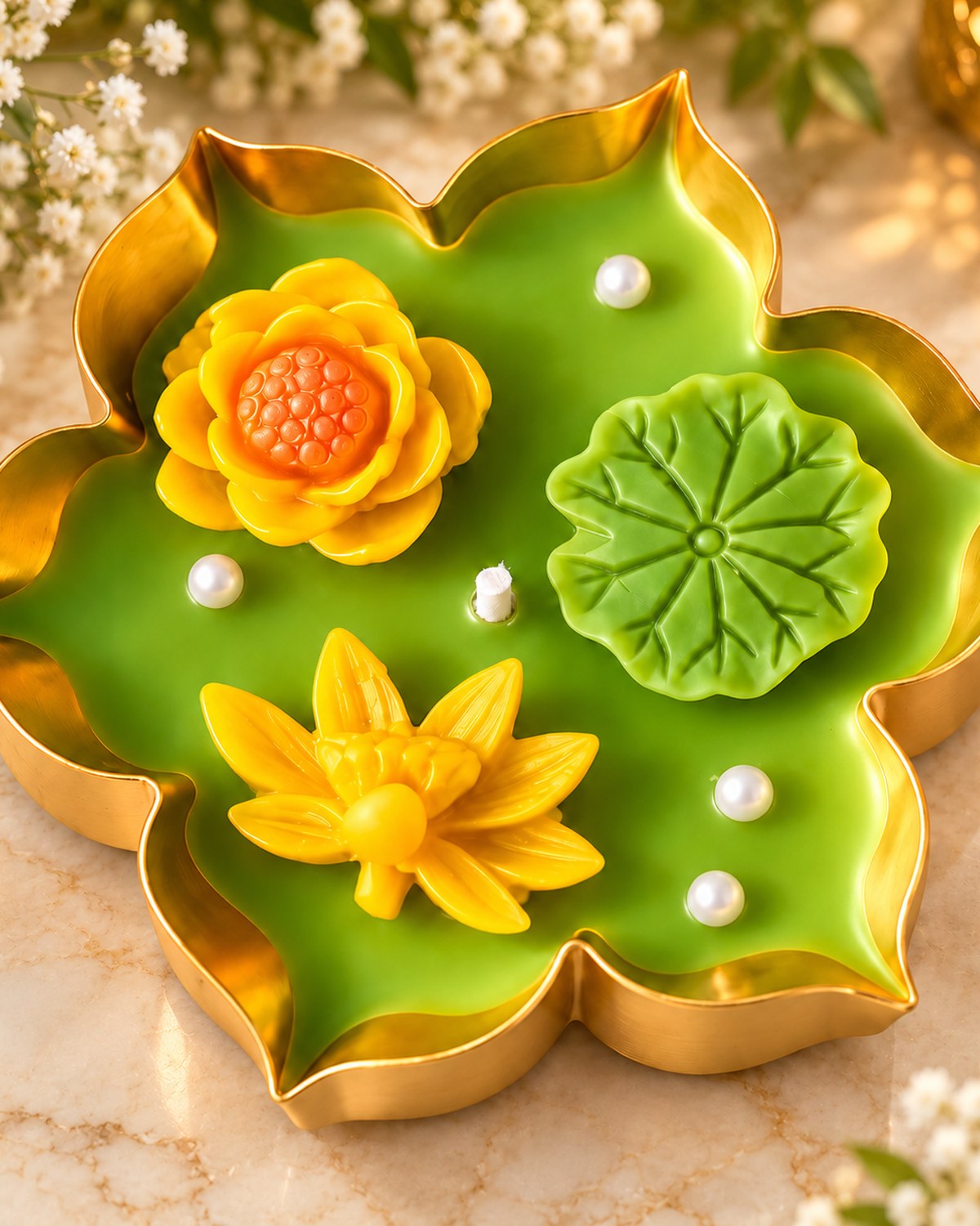 Green Pond Urli Candle