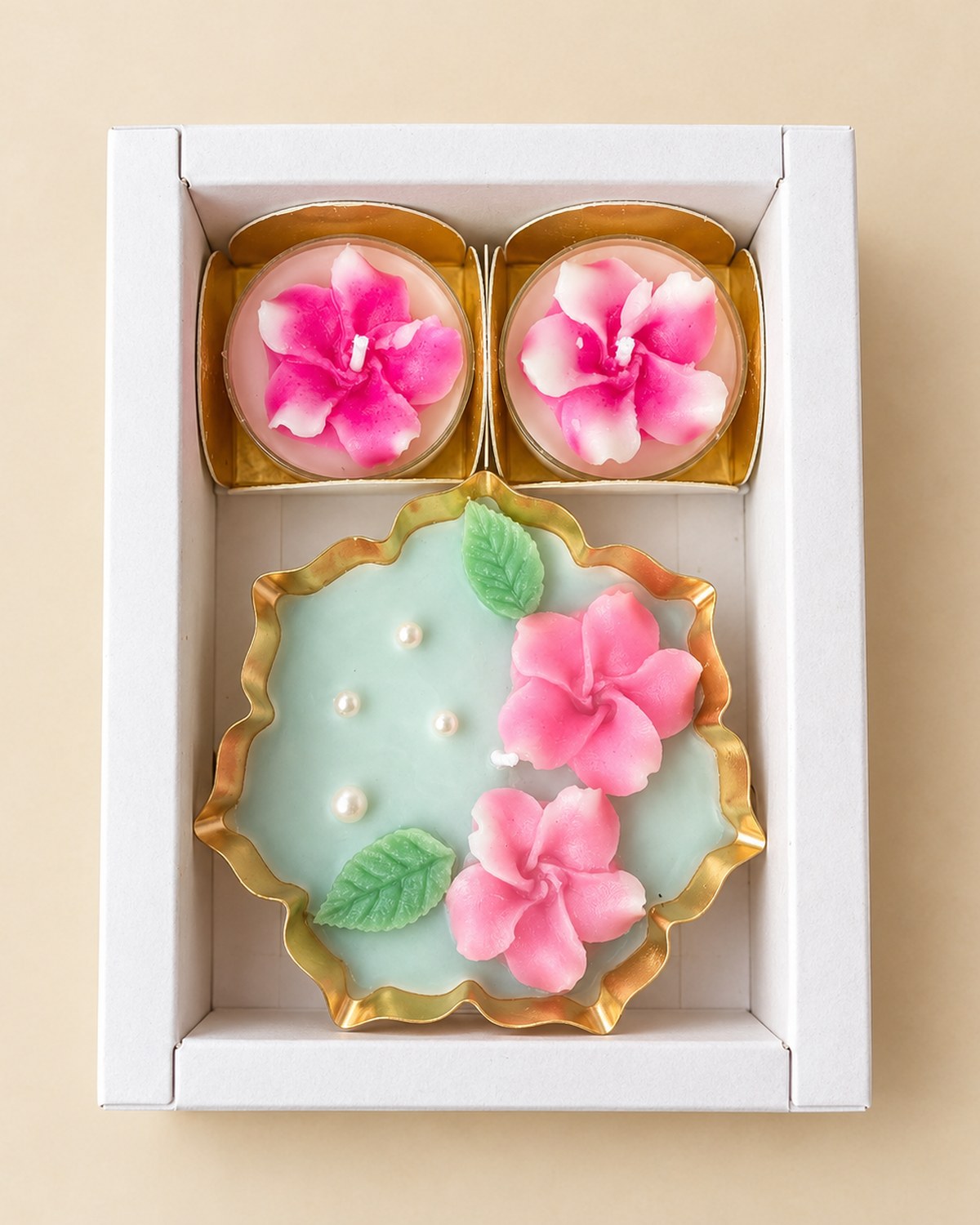Mint Frangipani Pearl Mini Hamper