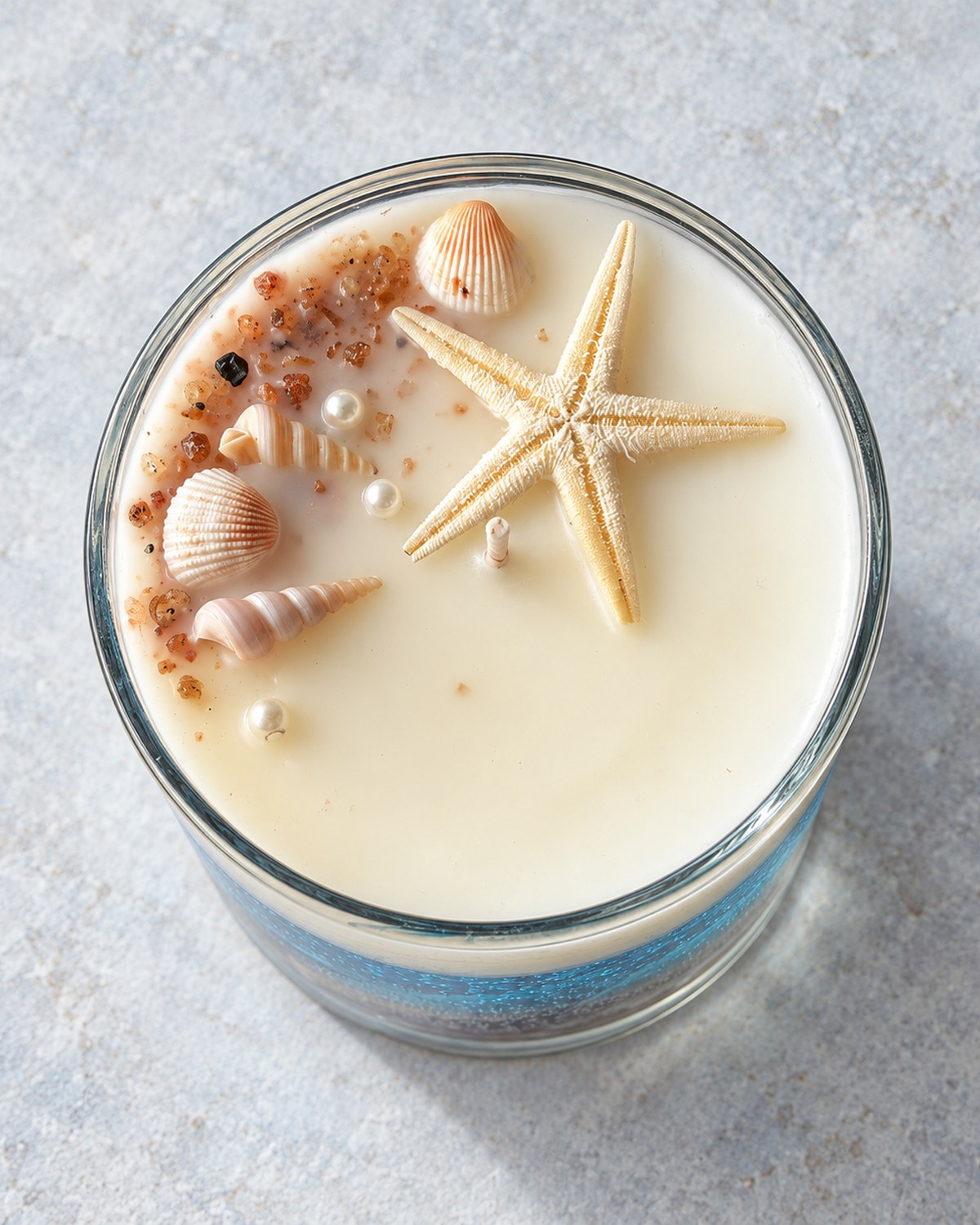 Seashell Jar Candle, view 2